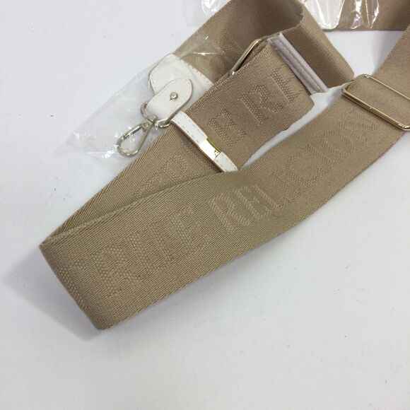 True Religion Detachable Shoulder Crossbody Strap Replacement Only Beige White - Picture 2 of 7